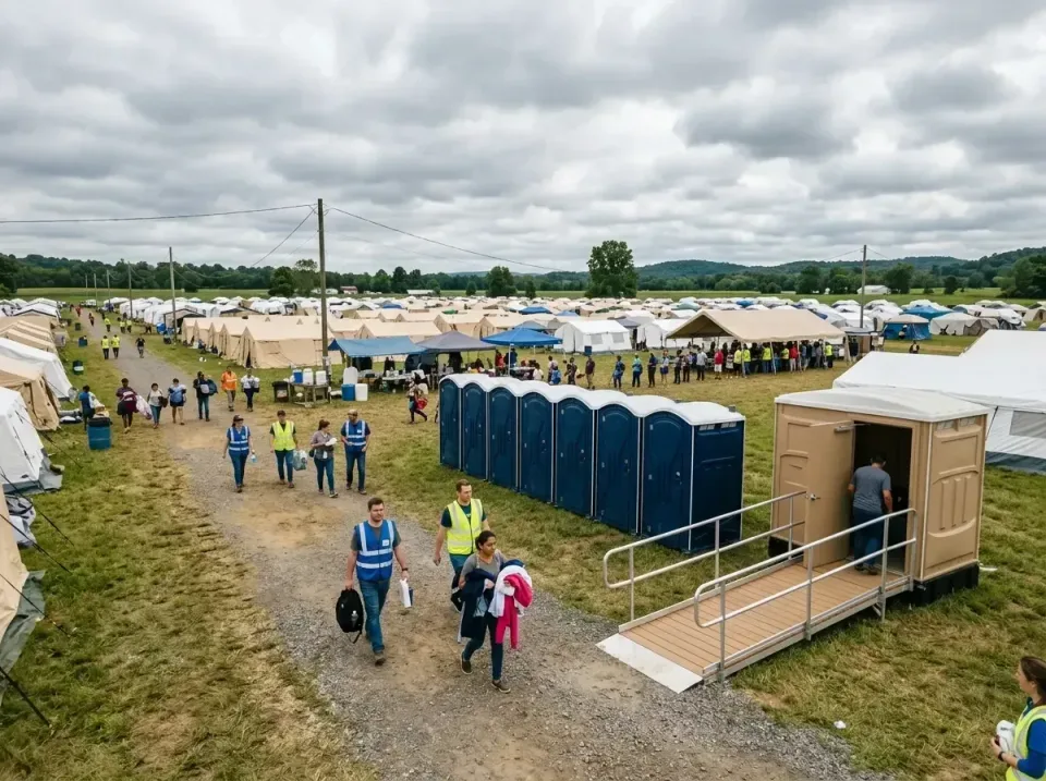 disaster-relief-camp-restrooms-010 — frequently asked questions, Dumpster & Portable Bathrooms Rental in Ball, LA